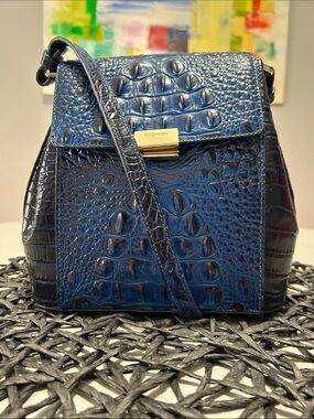 Brahmin Margo Crossbody - Blue